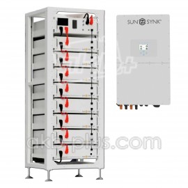 Высоковольтный комплект резервного питания SUNSYNK 25кВт/ High Voltage LiFePO4 40,96 кВт·ч